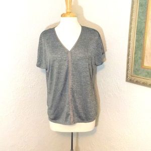 Women shimmery top